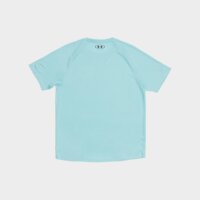 Koszulka męska UNDER ARMOUR T-SHIRT TECH TEXT T ETHER BLUE 1382796-494 kolor niebieski