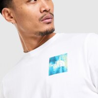 Koszulka męska THE NORTH FACE T-SHIRT REGULAR PHOTO MIX RAIN nf0a8hd9fn41 kolor biały