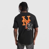Koszulka męska NEW ERA T-SHIRT MLB FOOD GRAPHIC 60771505 kolor czarny