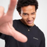 Koszulka męska COLUMBIA LONGSLEEVE EXPLORERS CANYON™ LONG SLEEVE 2054553-008 kolor czarny