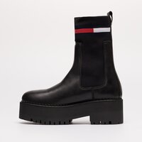 Damskie buty TOMMY HILFIGER TAMY HIGHER - 2A CHELSEA en0en02004bds kolor czarny