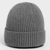 Damska czapka zimowa THE NORTH FACE CZAPKA TNF LOGO BOX CUFFED BNE nf0a8chedyy1 kolor szary