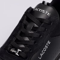 Męskie buty LACOSTE PARTNER LUXE 0121 1 QSP SMA 741sma011302h kolor czarny
