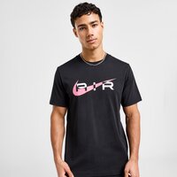 Koszulka męska NIKE T-SHIRT SWOOSH TEE BLK/PINK TEE fn7704-013 kolor czarny