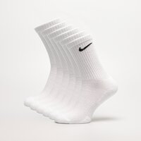 Damskie skarpetki NIKE 6-PACK CUSHIONED TRAINING CREW SOCKS  sx7666-100 kolor biały