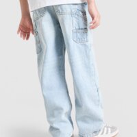 Spodnie dziecięce UNLIKE HUMANS SPODNIE DENIM WAS ROCCO ulhtjb10465885 kolor niebieski