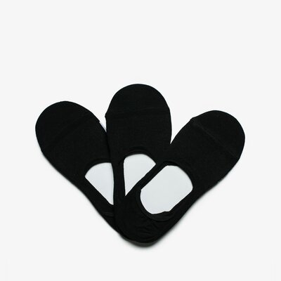 SIZEER SKARPETY STOPKI BLACK FOOTIES