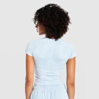 Koszulka damska HOODRICH T-SHIRT SNOW ANGEL SS BABY TEE hw003250031 kolor niebieski