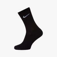 Damskie skarpetki NIKE SKARPETY 3PPK VALUE COTTON CREW sx4508-001 kolor czarny