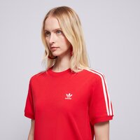 Koszulka damska ADIDAS T-SHIRT 3 STRIPE TEE ir8050 kolor czerwony