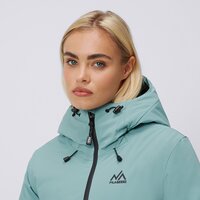 Kurtka zimowa FILA KURTKA ZIMOWA ROZPINANA Z KAPTUREM LAMBRELLA fw23pdw006293 kolor zielony