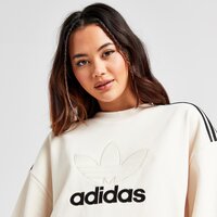 Damska bluza ADIDAS BLUZA SATIN TREF CREW W'WHT it7146 kolor beżowy