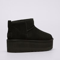 Damskie buty UGG CLASSIC ULTRA MINI PLATFORM 1135092-blk kolor czarny