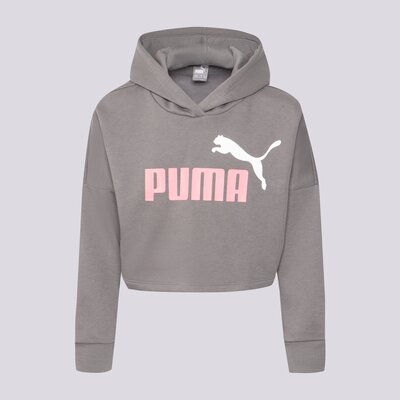 PUMA BLUZA Z KAPTUREM GIRLS' CORE CROP HOODIE JUN
