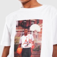 Koszulka dziecięca NIKE HAD T-SHIRT JDB MJ BRAND PHOTO SS CREW 95d626-001 kolor biały