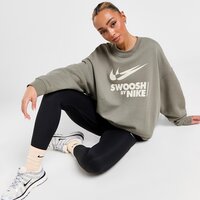 Damska bluza NIKE BLUZA W NSW FLC OS CREW GLS GYM LIFE fz4631-053 kolor szary