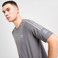 Koszulka męska ADIDAS T-SHIRT LOCK UP TEE GRY/BLUE jm1183 kolor szary