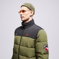 Męska kurtka zimowa ELLESSE KURTKA ZIMOWA NEBULA KHA/BLK PADDED JACKET shr12789531 kolor khaki