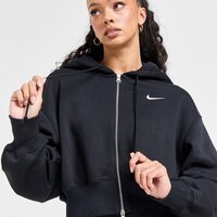Damska bluza NIKE BLUZA ROZPINANA Z KAPTUREM W NSW PHNX FLC hj0940-010 kolor czarny