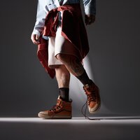 Męskie buty VANS MTE SK8-HI DR WATERPROOF vn000cvrn1z1 kolor brązowy