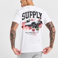 Koszulka męska SUPPLY & DEMAND T-SHIRT BOUNCER TEE WHT suptm16992010 kolor biały