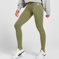 Spodnie damskie ADIDAS LEGGINGS EMB LEG T'GRN hn8131 kolor khaki