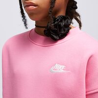 Bluza dziecięca NIKE BLUZA G NSW CLUB FLC OVRSZD CREW GIRL fd2923-675 kolor różowy