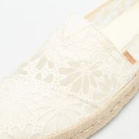 Damskie buty TOMS NATURAL FLORAL LACE 10020685 kolor beżowy