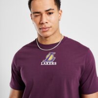 Koszulka męska NEW ERA T-SHIRT LOS ANGELES LAKERS 60669961 kolor fioletowy