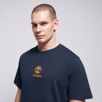 Koszulka męska TIMBERLAND T-SHIRT NEW SMALL LOGO PRINT SS TEE DARK SAPPHIRE tb0a6wwtt271 kolor granatowy