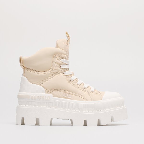 BUFFALO RAVEN LACEUP MID (1630797) | kolor BEŻOWY | Damskie BUFFALO RAVEN LACEUP MID (1630797) | kolor BEŻOWY | Damskie