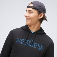 UMBRO BLUZA Z KAPTUREM FW LINEAR LOGO GRAPHIC 66201u-060 kolor czarny