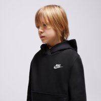 Bluza dziecięca NIKE BLUZA Z KAPTUREM K NSW CLUB U fd3000-010 kolor czarny