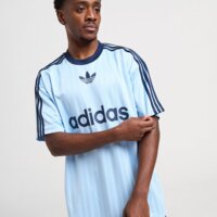 Koszulka męska ADIDAS T-SHIRT ADICOLOR POLY T jw3728 kolor niebieski