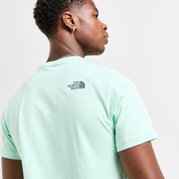 Koszulka męska THE NORTH FACE T-SHIRT FINE BOX T CRAT'AQUA nf0a8a4uo001 kolor niebieski