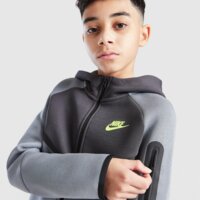 Bluza dziecięca NIKE BLUZA ROZPINANA Z KAPTUREM B NSW TECH FLEECE hv5867-060 kolor szary