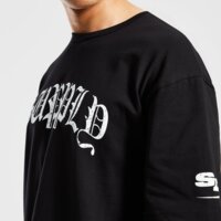 Koszulka męska SUPPLY&DEMAND T-SHIRT COREY LS TEE suptm17683007 kolor czarny