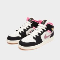 Buty dziecięce JORDAN 1 MID SE BG ii1254-001 kolor różowy