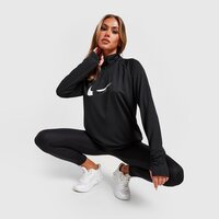 Damska bluza NIKE BEZRĘKAWNIK RUNNING SWOOSH 1/4 ZIP TOP dd6841-010 kolor czarny