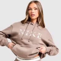 Damska bluza NIKE BLUZA Z KAPTUREM W NSW PHNX FLC PO HOOD GLS ih4054-214 kolor brązowy