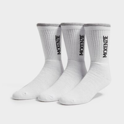MCKENZIE SKARPETY 3PK SPORT SOCK WHT SOCK PACKS
