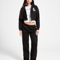 Damska bluza HOODRICH ROZPINANA BLUZA Z KAPTUREM CROP STELLAR hw02250023 kolor czarny