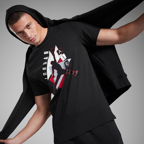 【HI FI FNK】Shadow Print T-Shirts JORDAN T-SHIRT M J BRAND GFX SS CREW3 (FD7031-010) | kolor