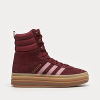 Damskie buty ADIDAS GAZELLE BOOT W id6882 kolor bordowy