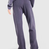 Spodnie damskie ADIDAS SPODNIE KNITTED PANTS kq8337 kolor szary