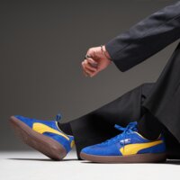 Męskie buty PUMA PALERMO VINTAGE UPDATE 40136402 kolor niebieski