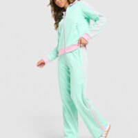 Damska bluza ADIDAS BLUZA ROZPINANA CLASSIC TT kx6019 kolor miętowy