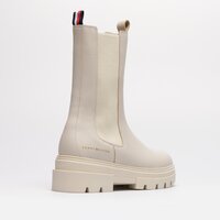 Damskie buty TOMMY HILFIGER MONOCHROMATIC CHELSEA BOOT fw0fw06730aci kolor beżowy