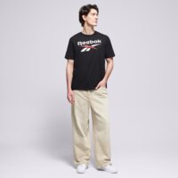 Koszulka męska REEBOK T-SHIRT BRUNO BIG LOGO CREW NECK SS TEE 100240887 kolor czarny