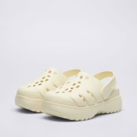 Klapki damskie ADIDAS ADILETTE CLOG PLATFORM jp7159 kolor beżowy